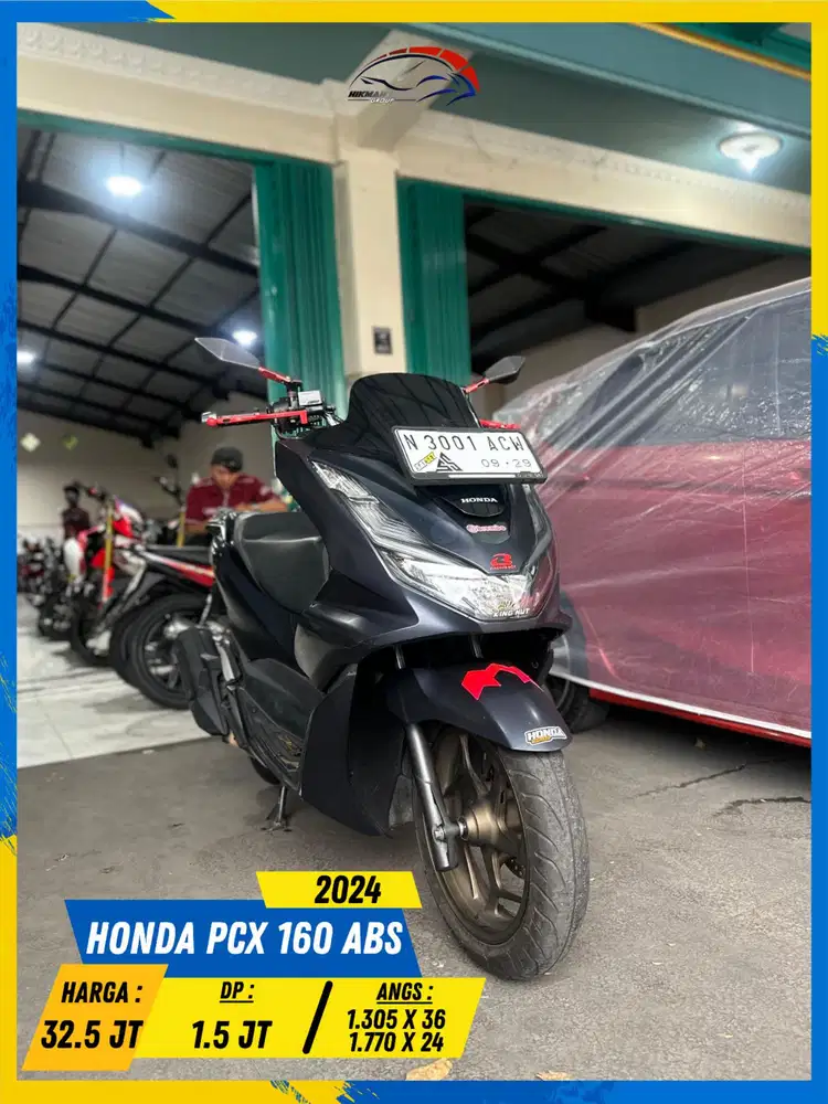 HONDA PCX 160 ABS 2024 READY MASZEHH HIKMAH MOTOR KEPUH MALANG