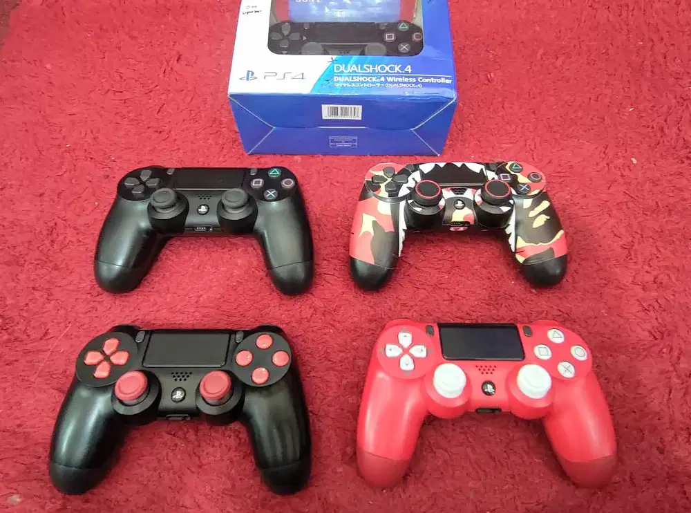 JUAL MURAH STIK PS 4 OM (Original Mesin) Light Bar MALANG