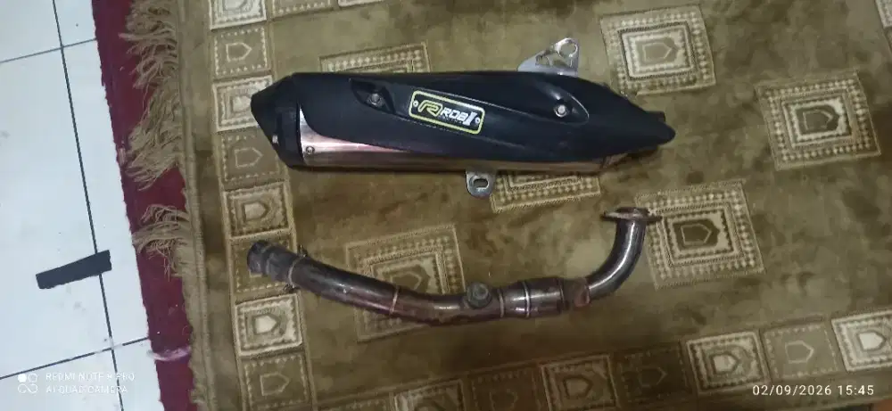 Knalpot ROB1 Bore Up Nmax new neo Aerox New