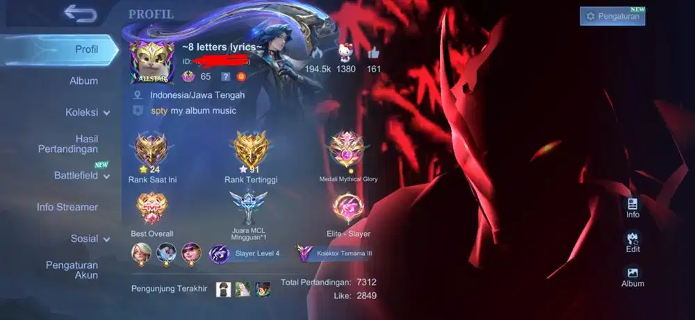 AKUN MOBILE LEGENDS