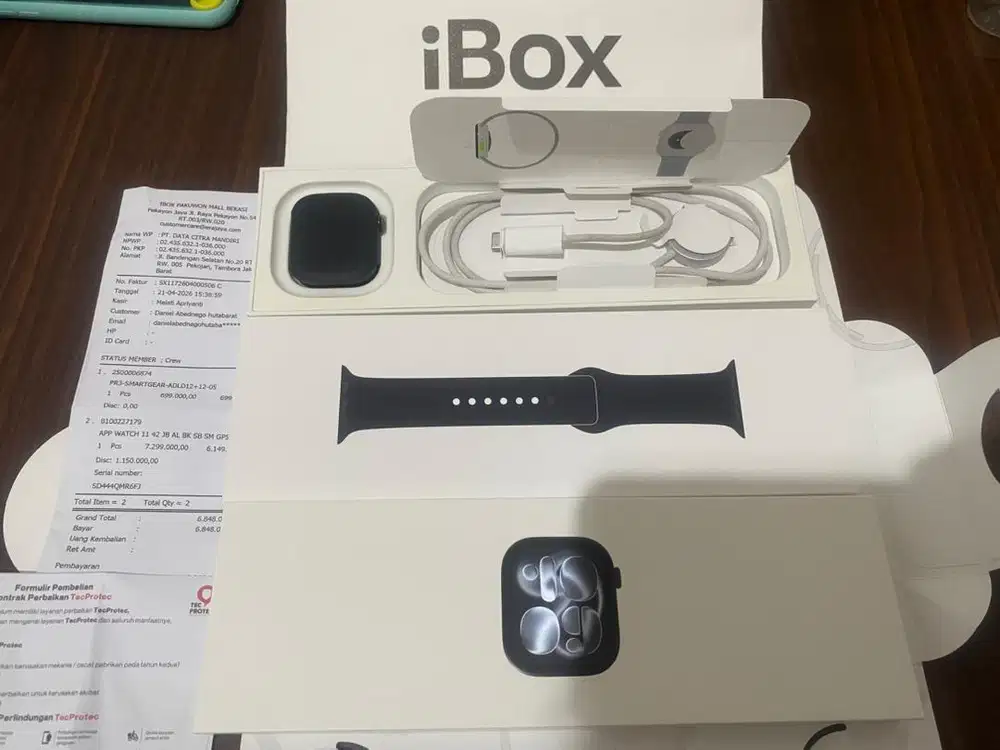 Apple watch series 11 42MM ibox garansi on