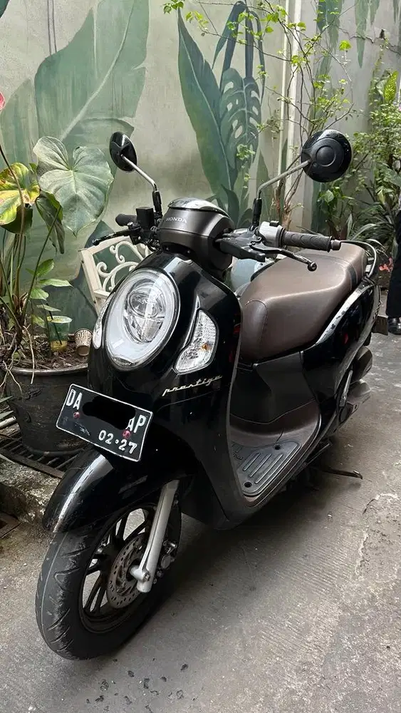 Honda scoopy 2022 keyless hitam
