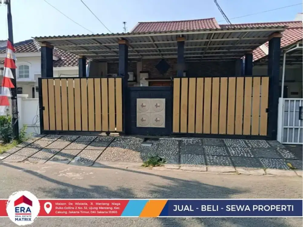 Jual Rumah Siap Huni Semi Furnish di Taman Sari Harapan Indah Bekasi, LT 165 m², LB 150 m², SHM