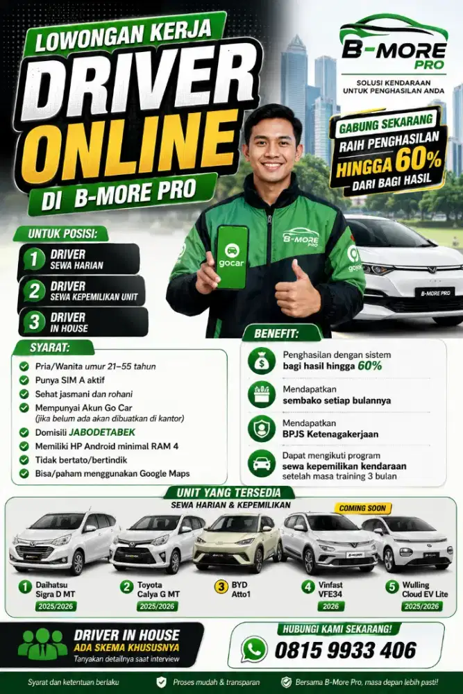 Lowongan Kerja Driver