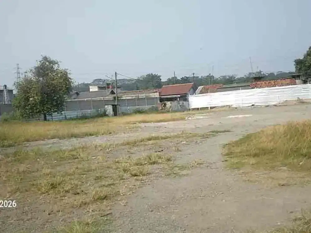 Dijual dan disewakan tanah strategis di jalan peruri karawang bekasi jawa barat
