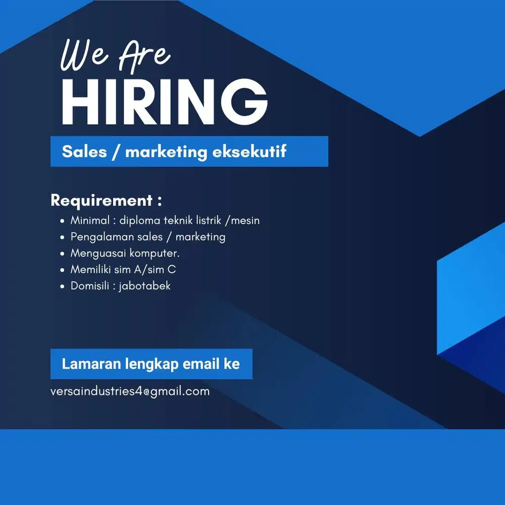 Sales / marketing eksekutif