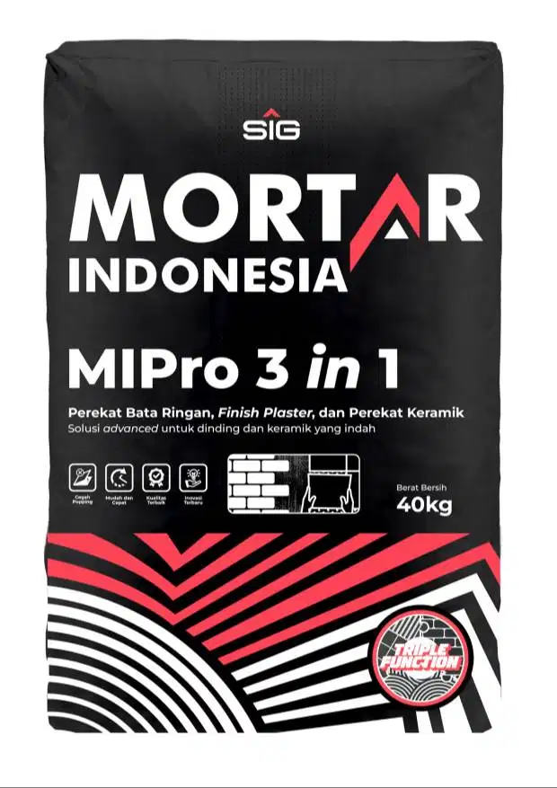 semen mipro 3in1 40 kg mortar indonesia semen serbaguna
