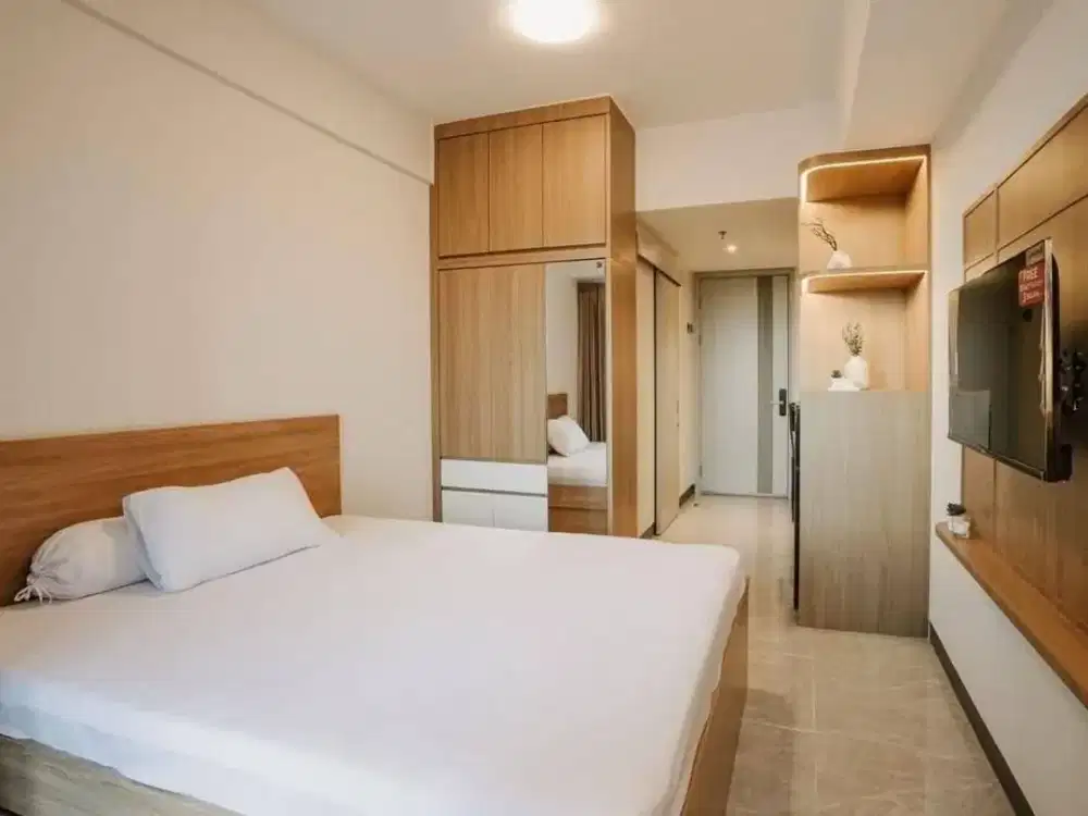 APARTEMEN BELLA_NEW, Lantai 18_Full Furnish Hadap Selatan View City