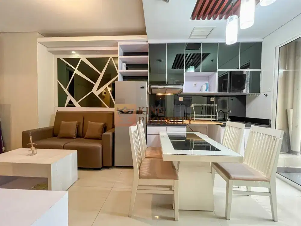 Apartemen Strategis Dekat Mall & Transportasi , Disewakan Apartemen 2br di Madison Park Furnish Siap Huni  Akses  Mudah Kemana  Saja