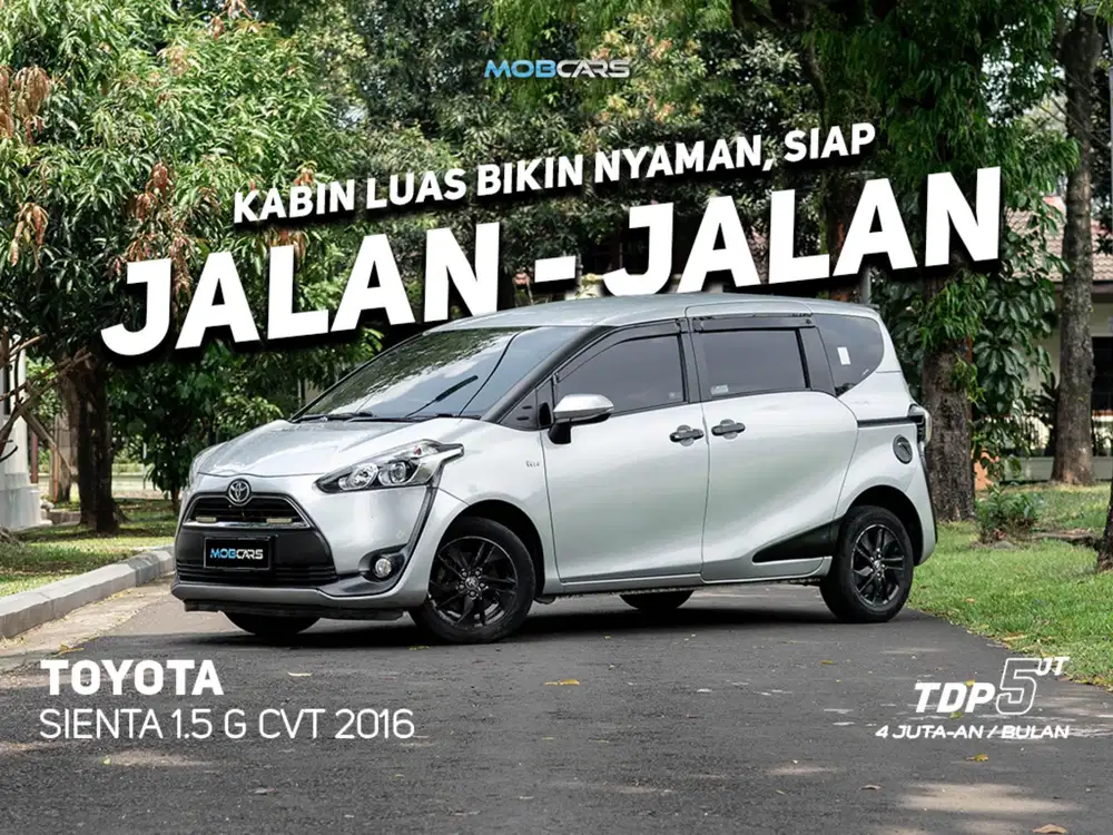 SIENTA G CVT 2016 • KM LOW ‼️
