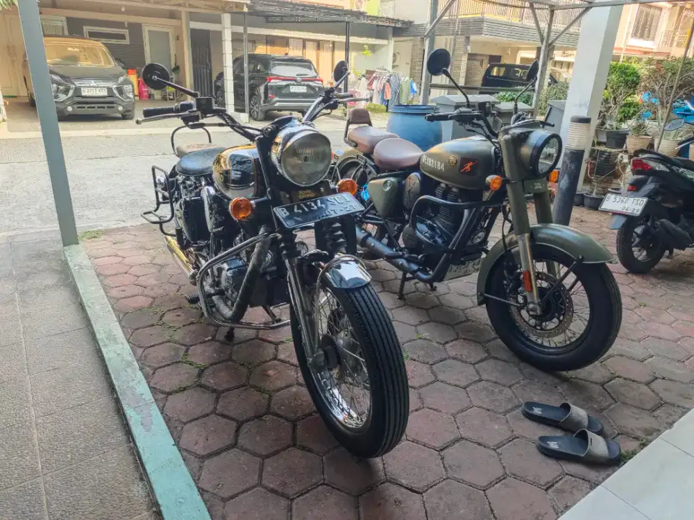 Bs Kredit/TT Royal Enfield Classic 500 Chrome Signal 350 Meteor hunter