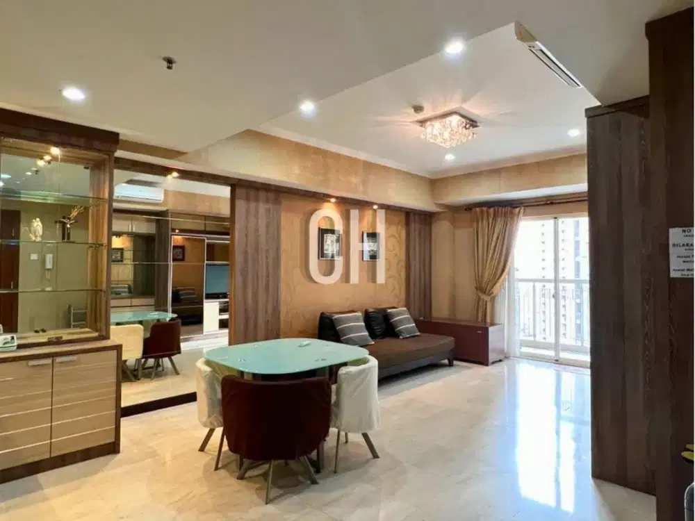 Sewa Apartemen 3+1 BR Furnish Royal Mediterania Garden Residences