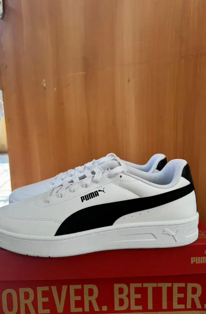 Sepatu Puma Court Classic Clean ORI, 850k (Nego)