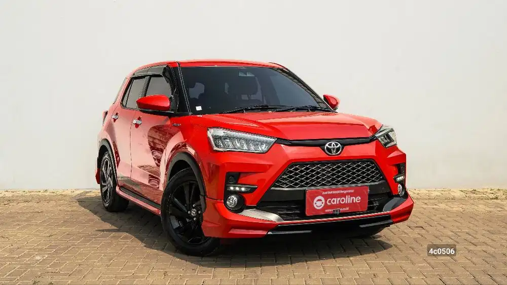 TOYOTA RAIZE GR SPORT TSS 2TONE 1.0 AT 2021 MERAH