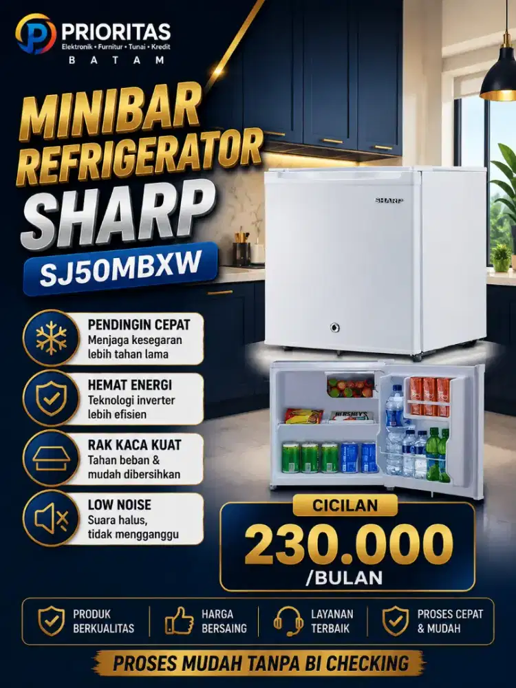 MINI BAR REFRIGERATOR SHARP