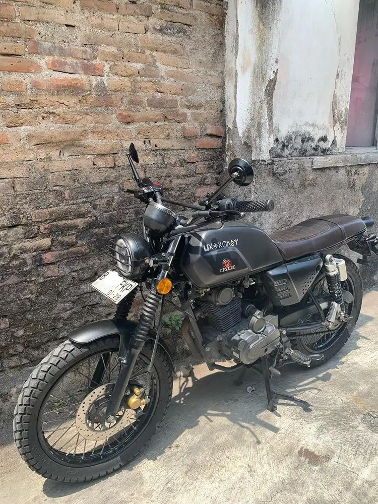 WTS Benelli Motobi 152 (Tracker Style, Bisa Custom Caferacer)