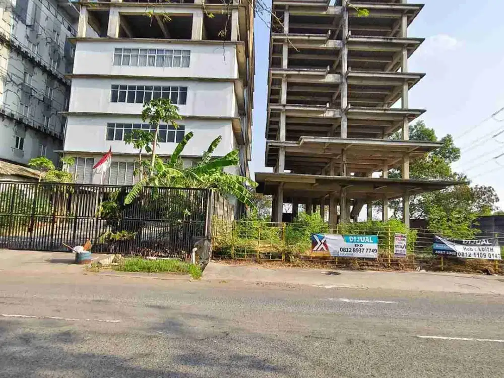 dijual bangunan 6 lantai di lokasi premium harapan indah 2 bekasi