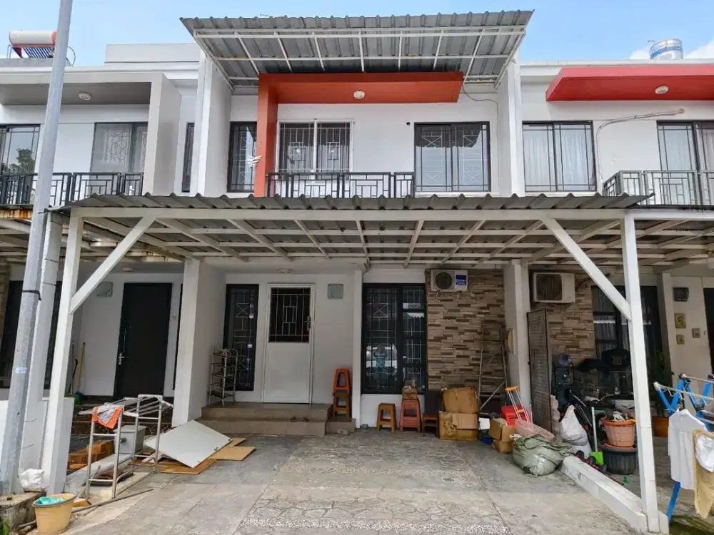 Rumah Cluster Asia Green Lake City SHM 2 Lantai Semi Furnish