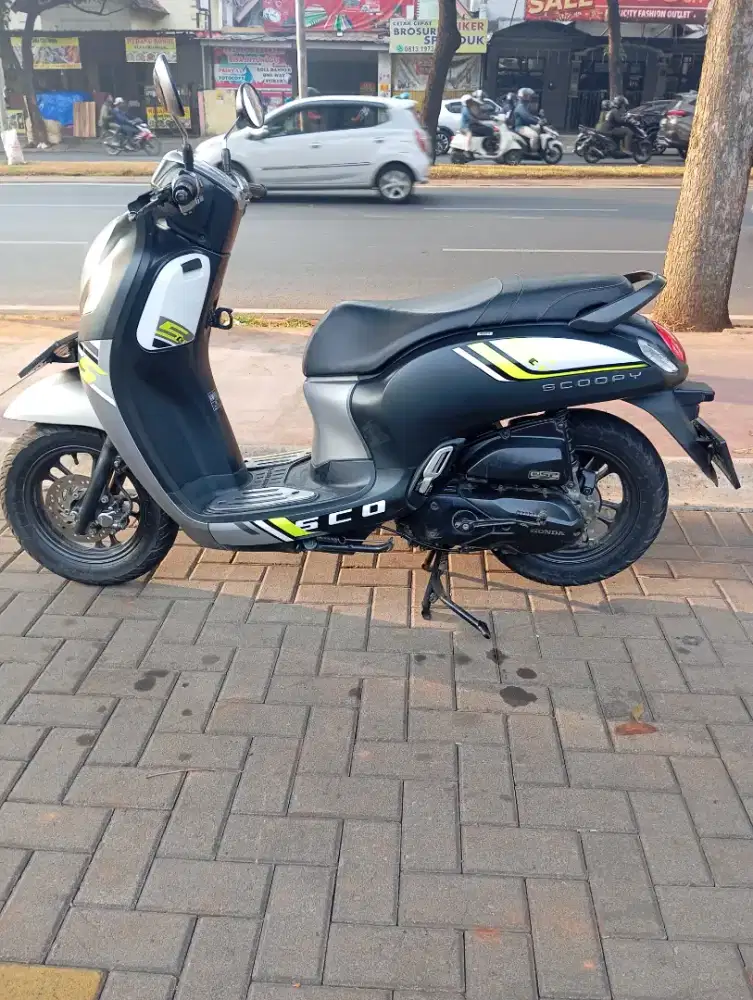 Honda Scoopy donat 2022 supergres pajak hidup mesin jos