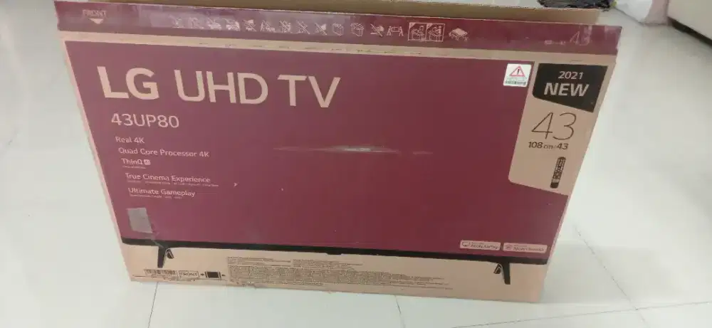 Tv kardus tv 43 inch sharp