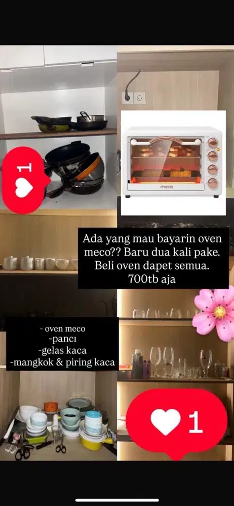 Oven mecco sepaket