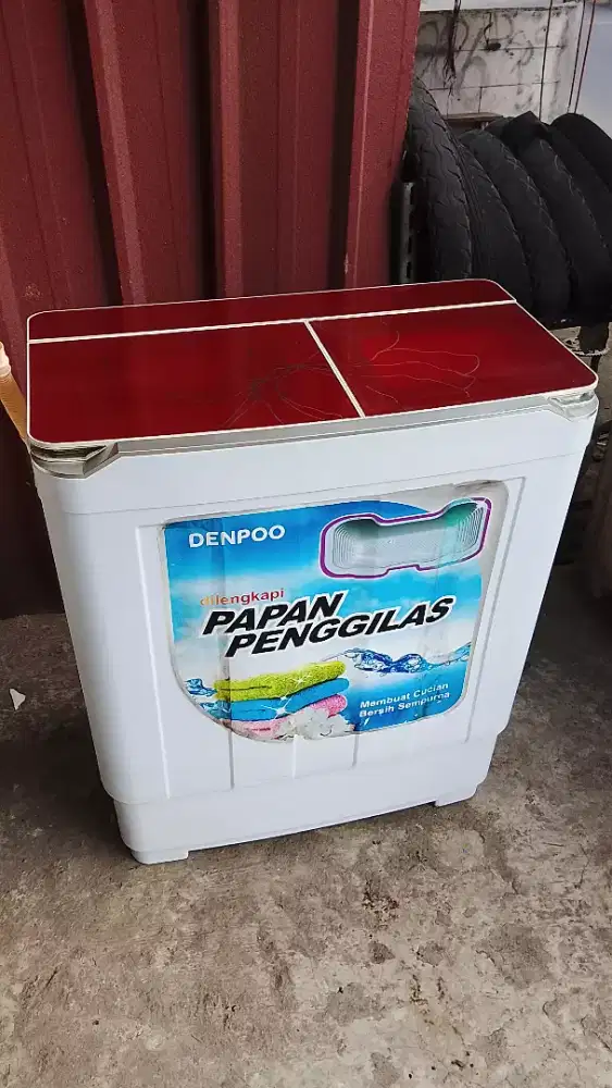 Mesin cuci merk denpo uk 9kg