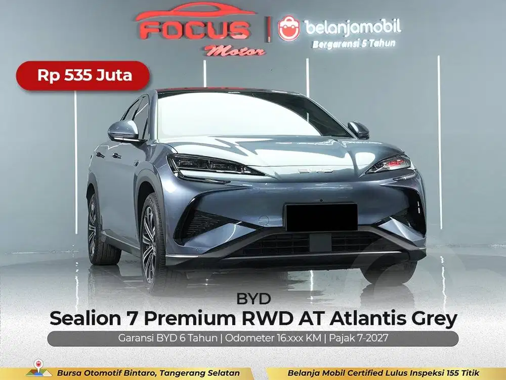[ BERGARANSI ] BYD Sealion 7 Premium RWD AT 2025/2026