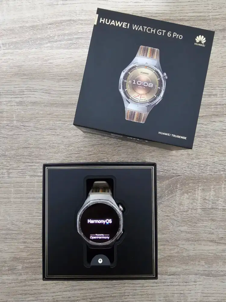 Huawei Watch GT 6 Pro 46mm Brown Kondisi Normal Mulus Like New 100%