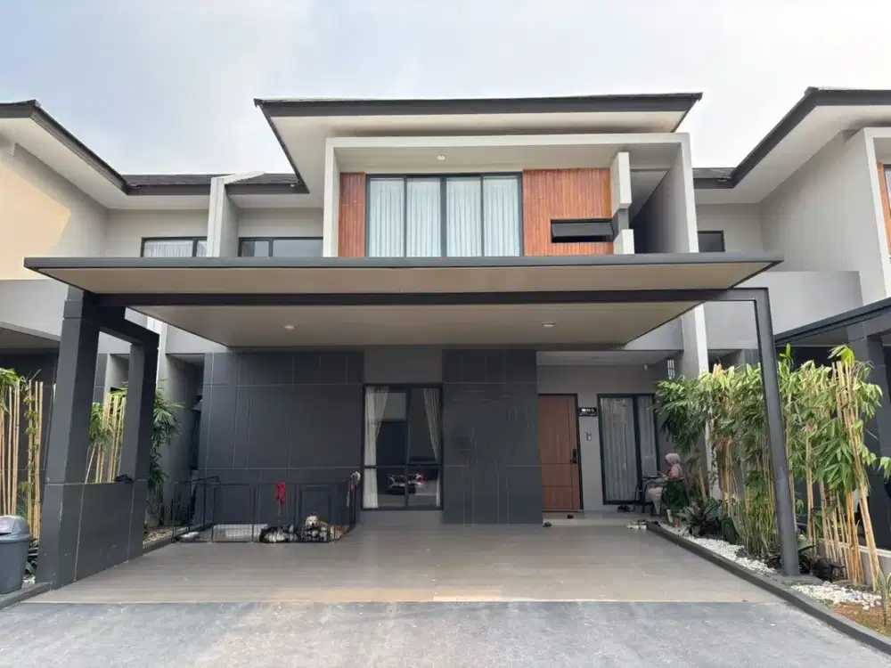 Dijual Rumah Water Terrace 2 Lantai, Luas 200M2, Kamar 4+1, bisa KPR, Dekat dengan Mall Living World, Akses Langsung Tol Tambun Grand Wisata Bekasi