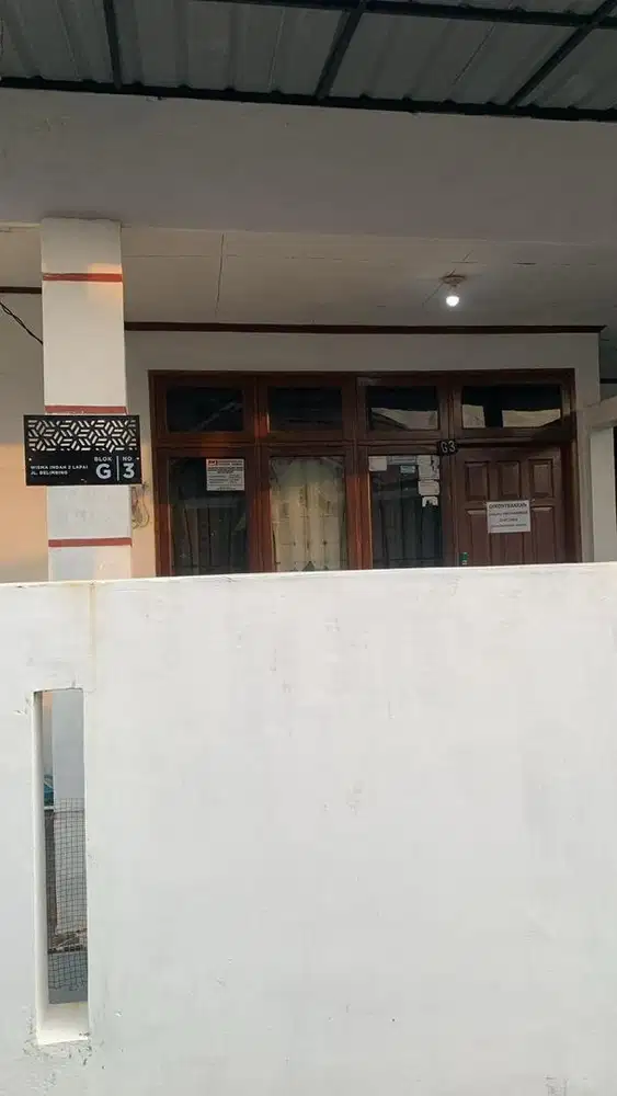 Disewakan rumah murah di pusat kota Padang