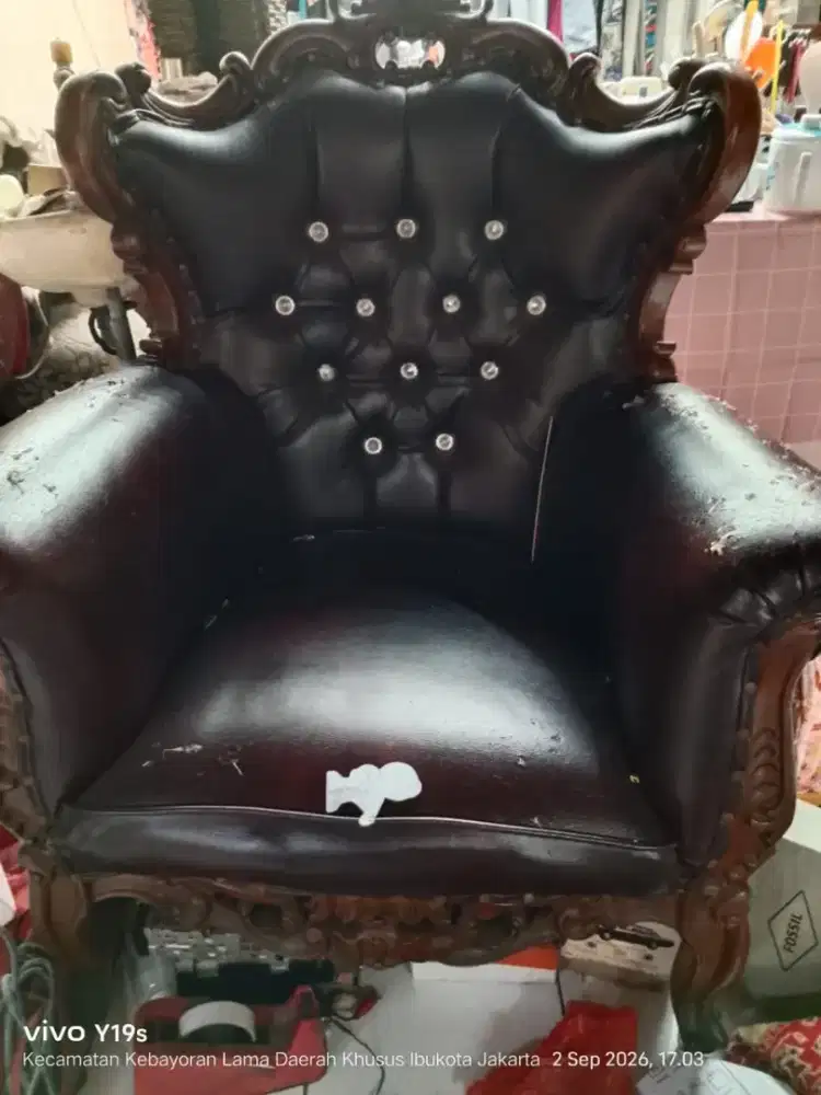 Dijual Kursi Ukir Jati