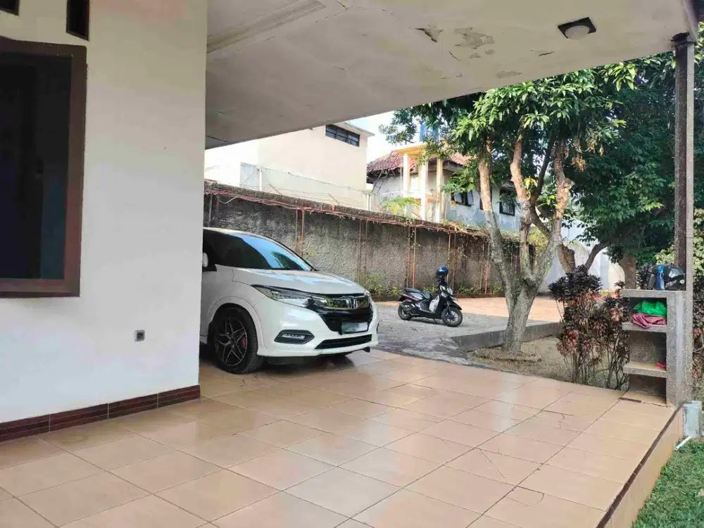 Dijual Rumah Kebun Halaman Luas Bebas Banjir Dekat Tol Cibubur