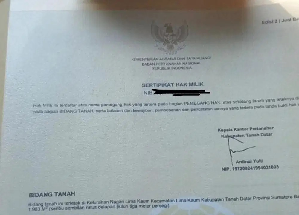 Tanah Dijual Jual Tanah Strategis Pusat Kota Batusangkar Tanah Datar