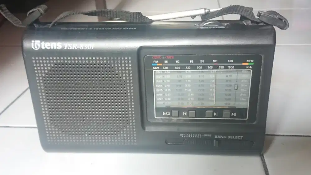 RADIO TENS TSR 8301 USB PLAYER BEKAS NORMAL