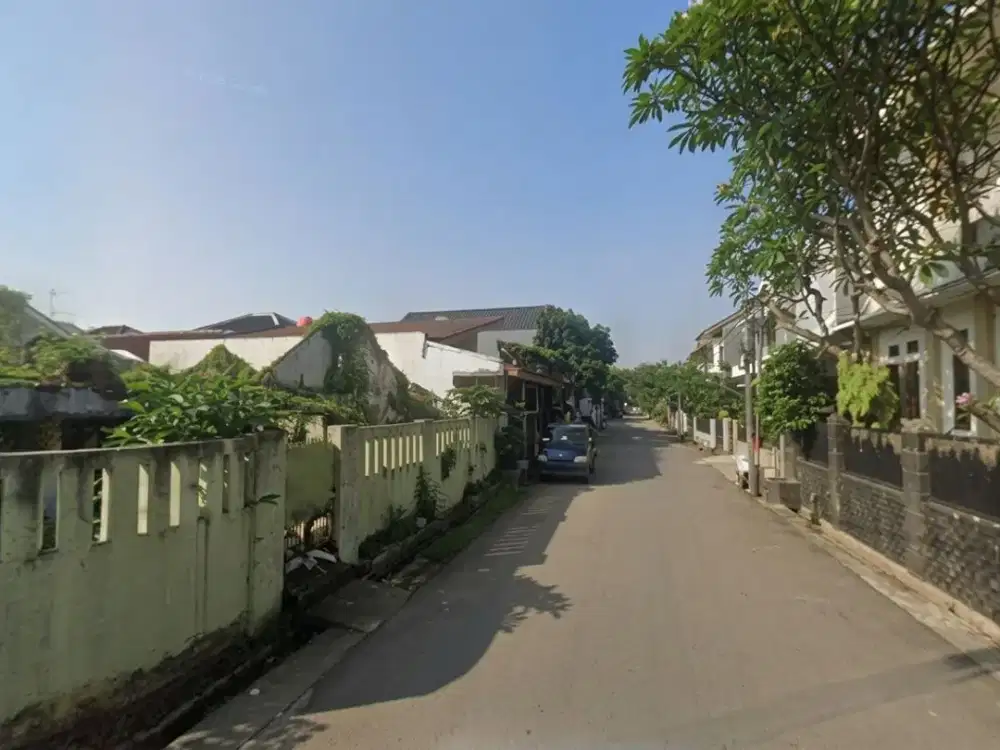 Tanah Kavling Hoek SHM 211m Dalam Komplek Bintara Jaya Permai, Bekasi Barat