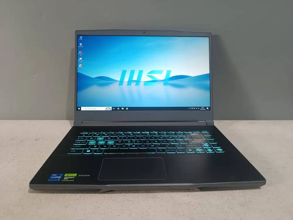MSI Thin 15 Gaming Laptop i7 Gen 12 RTX 3050 | RAM 16GB SSD 512GB |
