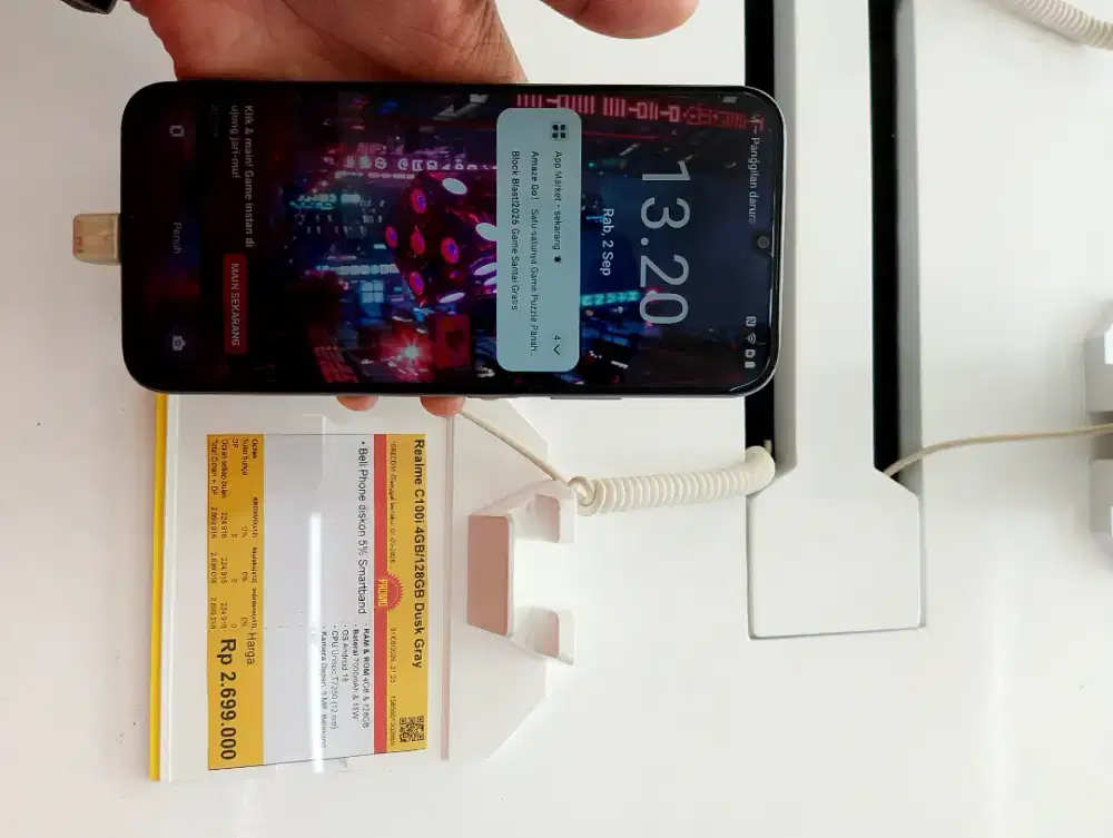 credit realme c100i