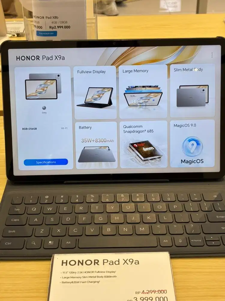 jual cepat tab baru honor x9a