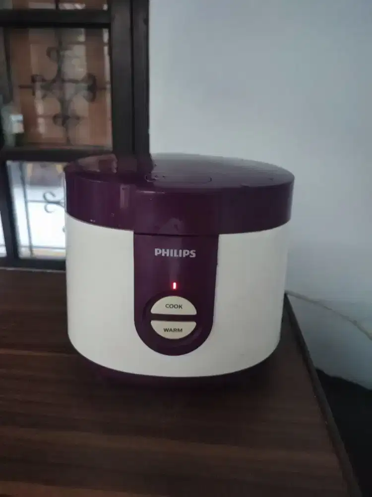 Rice Cooker / Magic Com Philips 1 Liter Ungu Bekas