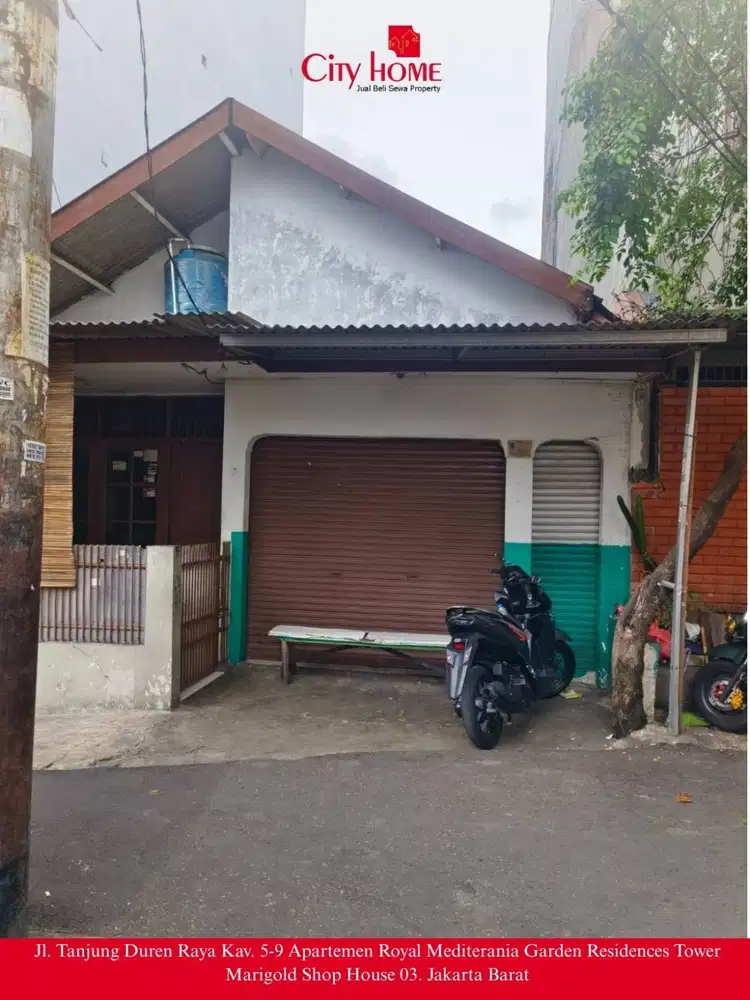 DIJUAL BANGUNAN KOMERSIAL DAN HUNIAN – 77 m²