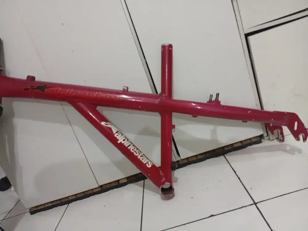 Frame MTB vintage, alpinestars original, kokoh, kuat, sangat ringan