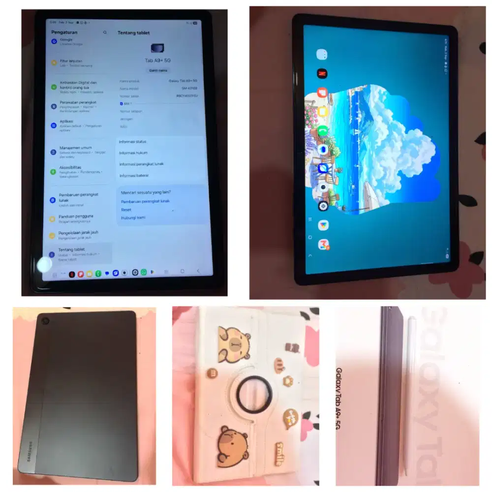 DIJUAL TABLET SAMSUNGA9+ 5G