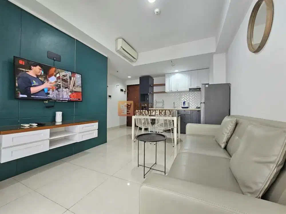 Dekat Toll Jorr, Lippo Mall Puri & Bandara Soetta, Sewa 2Br The Crest West Vista Puri Furnished Lengkap Siap Huni, Cengkareng Jakarta Barat.