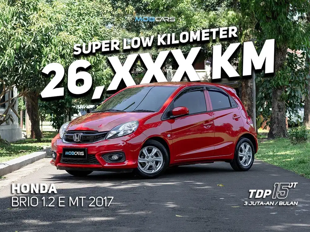 Honda Brio E 1.2 MT 2017 KM LOW
