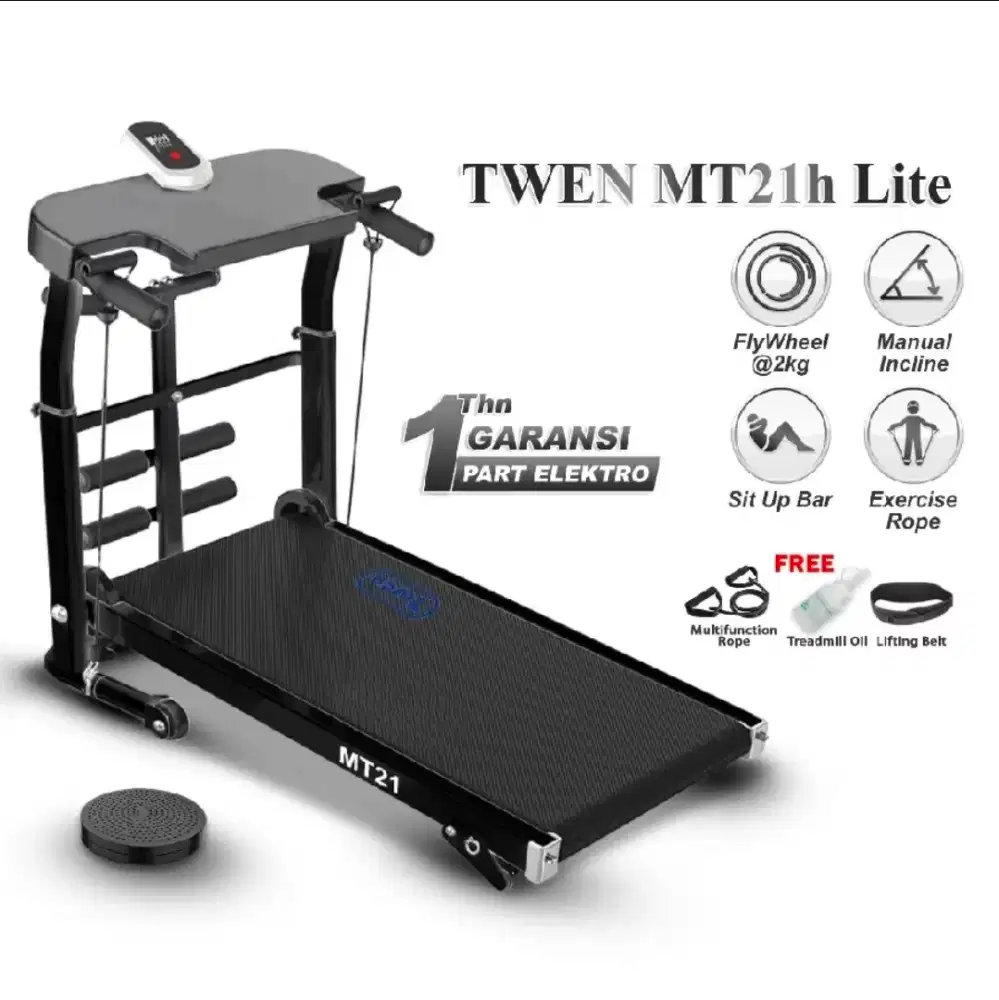 Treadmil manual twen