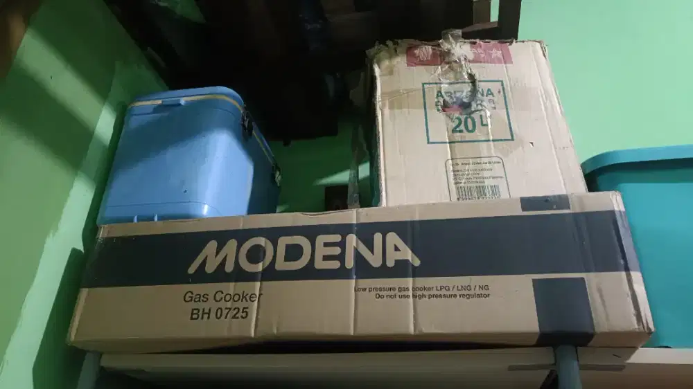 Kompor tanam 2 tungku Merk Modena