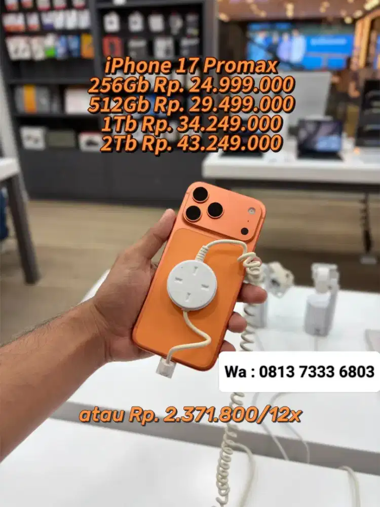 Iphone 17 pro max 256gb
