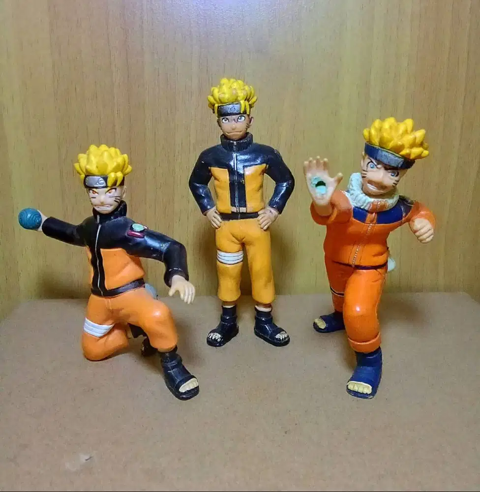Mainan Figure Naruto 3 Figure Sepaket