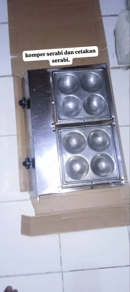 Kompor + cetakan serabi