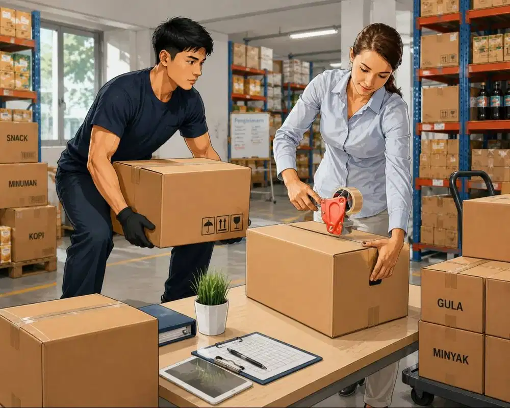 Lowongan Staff Gudang Picker & Packing online shop